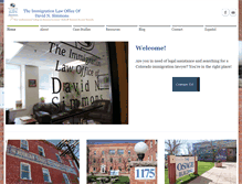 Tablet Screenshot of davidnsimmons.com